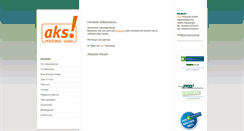 Desktop Screenshot of aks-personal.de