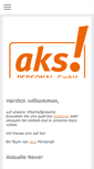 Mobile Screenshot of aks-personal.de